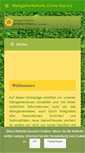 Mobile Screenshot of kleingartenkolonie-gruene-aue.de